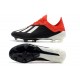 Adidas X 17+ Purespeed FG - Chaussures de Foot pour Hommes Noir Blanc Rouge