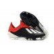 Adidas X 17+ Purespeed FG - Chaussures de Foot pour Hommes Noir Blanc Rouge