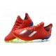 Chaussures de football 2018 - Adidas X 18.1 FG - Argent Rouge