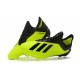 Chaussures de football 2018 - Adidas X 18.1 FG - Jaune Noir