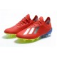 Chaussures de football 2018 - Adidas X 18.1 FG - Argent Rouge