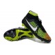 Crampons Football Magista Obra FG Chaussure Homme Noir Blanc Rouge Vert