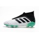 Chaussures de Football 2018 - adidas Predator 18+ FG Blanc Vert