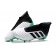 Chaussures de Football 2018 - adidas Predator 18+ FG Blanc Vert