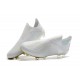 Nouveau Chaussures de Football adidas X 18+ FG Blanc Cassé Blanc Noir