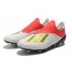 Nouvelles Crampons Foot Pour Hommes - Adidas X 18+ FG Or Blanc Rouge