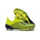 Nouveau Chaussures de Football adidas X 18+ FG Jaune Noir