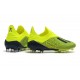 Nouveau Chaussures de Football adidas X 18+ FG Jaune Noir