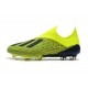 Nouveau Chaussures de Football adidas X 18+ FG Jaune Noir