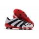 Chaussures de Football Adidas Predator Accelerator Electricity FG Blanc Noir Rouge