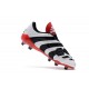 Chaussures de Football Adidas Predator Accelerator Electricity FG Blanc Noir Rouge