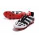 Chaussures de Football Adidas Predator Accelerator Electricity FG Blanc Noir Rouge