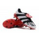 Chaussures de Football Adidas Predator Accelerator Electricity FG Blanc Noir Rouge