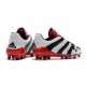Chaussures de Football Adidas Predator Accelerator Electricity FG Blanc Noir Rouge