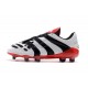 Chaussures de Football Adidas Predator Accelerator Electricity FG Blanc Noir Rouge