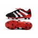 Chaussures de Football Adidas Predator Accelerator Electricity FG Noir Blanc Rouge