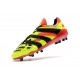 Chaussures de Football Adidas Predator Accelerator Electricity FG Jaune Rouge Noir