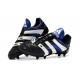 Chaussures de Football Adidas Predator Accelerator Electricity FG Noir Blanc Bleu