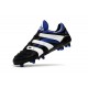 Chaussures de Football Adidas Predator Accelerator Electricity FG Noir Blanc Bleu