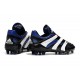 Chaussures de Football Adidas Predator Accelerator Electricity FG Noir Blanc Bleu