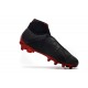 Nouvelles Chaussures de Football Nike Phantom VSN Elite DF FG Jordan X PSG Noir Rouge