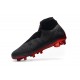 Nouvelles Chaussures de Football Nike Phantom VSN Elite DF FG Jordan X PSG Noir Rouge