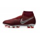 Nouvelles Chaussures de Football Nike Phantom VSN Elite DF FG Vin Rouge Argent