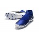 Nouvelles Chaussures de Football Nike Phantom VSN Elite DF FG Noir Argent Bleu Racer