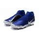 Nouvelles Chaussures de Football Nike Phantom VSN Elite DF FG Noir Argent Bleu Racer