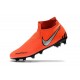 Nouvelles Chaussures de Football Nike Phantom VSN Elite DF FG Rouge Noir Blanc