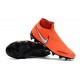 Nouvelles Chaussures de Football Nike Phantom VSN Elite DF FG Rouge Noir Blanc