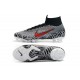 Crampons De Football Nike Mercurial Superfly VI 360 Elite FG Hommes - Neymar Noir Blanc Rouge