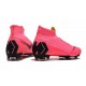 Crampons De Football Nike Mercurial Superfly VI 360 Elite FG Hommes - Rose Noir