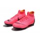 Crampons De Football Nike Mercurial Superfly VI 360 Elite FG Hommes - Rose Noir