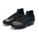 Crampons De Football Nike Mercurial Superfly VI 360 Elite FG Hommes - Or Noir