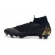 Crampons De Football Nike Mercurial Superfly VI 360 Elite FG Hommes - Or Noir