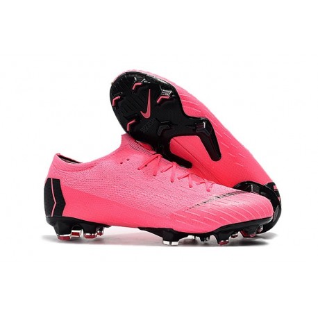 Nouveau Chaussures Nike Mercurial Vapor XII 360 ACC Elite FG Rose Noir