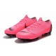 Nouveau Chaussures Nike Mercurial Vapor XII 360 ACC Elite FG Rose Noir