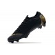 Nouveau Crampons de Football Nike Mercurial Vapor XII Elite FG Or Noir