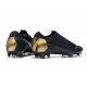 Nouveau Crampons de Football Nike Mercurial Vapor XII Elite FG Or Noir