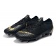 Nouveau Crampons de Football Nike Mercurial Vapor XII Elite FG Or Noir