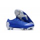 Crampons de Foot Nike Mercurial Vapor XII Elite FG pour Hommes Noir Argent Bleu Racer