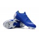 Crampons de Foot Nike Mercurial Vapor XII Elite FG pour Hommes Noir Argent Bleu Racer