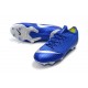 Crampons de Foot Nike Mercurial Vapor XII Elite FG pour Hommes Noir Argent Bleu Racer