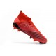 Nouveau Chaussures De Football Adidas Predator 19.1 FG Rouge Solaire Noir