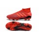 Nouveau Chaussures De Football Adidas Predator 19.1 FG Rouge Solaire Noir