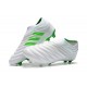 Neuf Crampons De Football Adidas Copa 19+ FG Blanc Vert