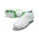 Neuf Crampons De Football Adidas Copa 19+ FG Blanc Vert