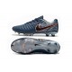 Nouveau Chaussures de Football - Nike Tiempo Legend VII FG Bleu Noir