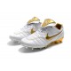 Nouveau Chaussures Football Nike Tiempo Legend VII 10R Elite FG Blanc Or